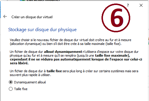 Espace disque Virtuel Espace disque Virtuel