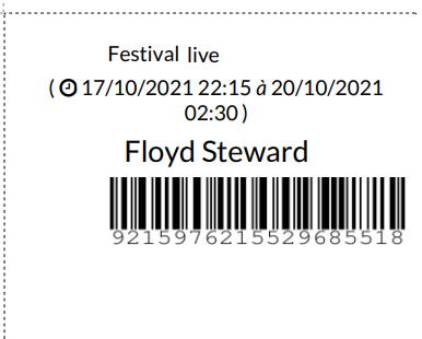 Badge des évènements Badge des évènements