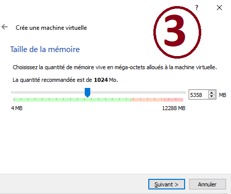 taille mémoire Vbox taille mémoire Vbox