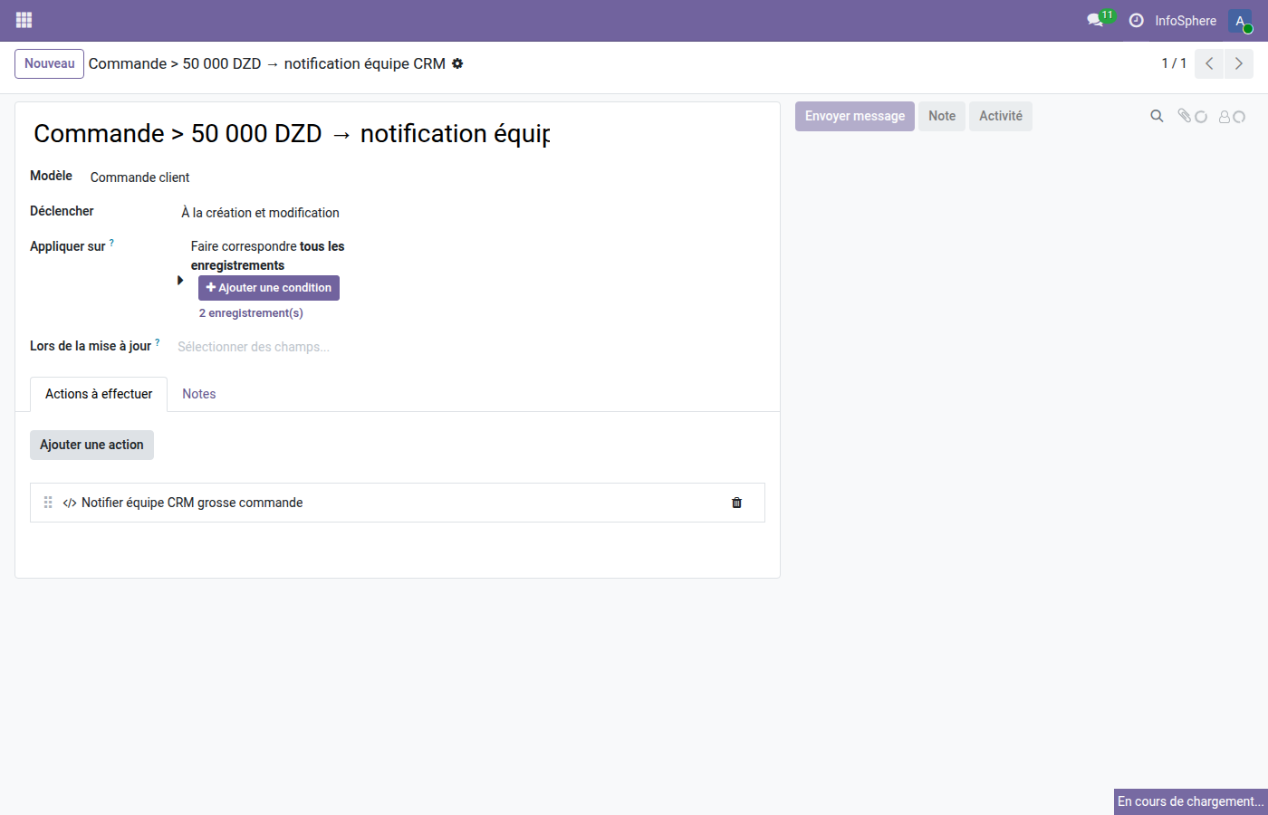 Formulaire automation grosse commande sale.order