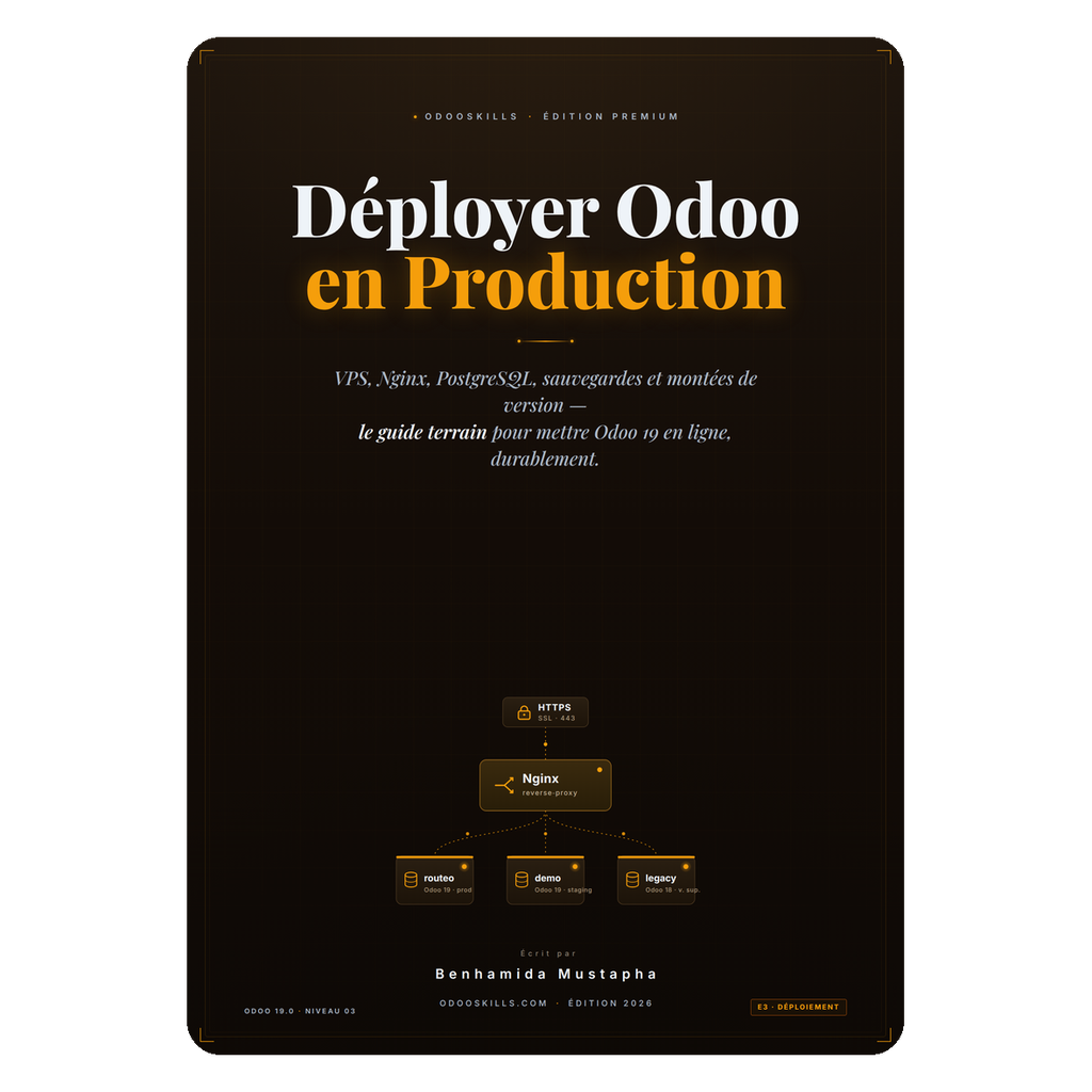 [EBOOK-E3] Formation Déploiement Odoo 19 (ebook)